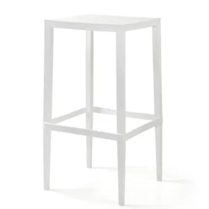 mobiliario-contract-mesa chopin 103 apilable polipropileno blanco 50 x 50 x 103 cms